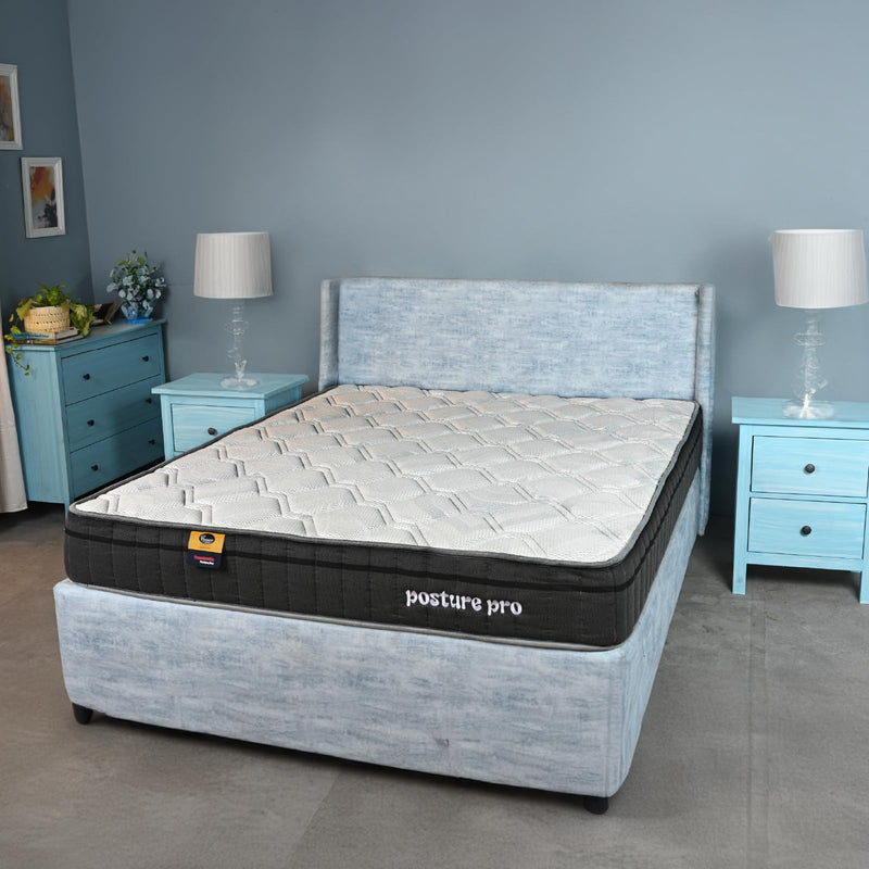 Centuary Mattresses Posture Pro 8-Inch King Size Orthopedic Spine Support Copper Gel Memory Foam Mattress (72x72x8)