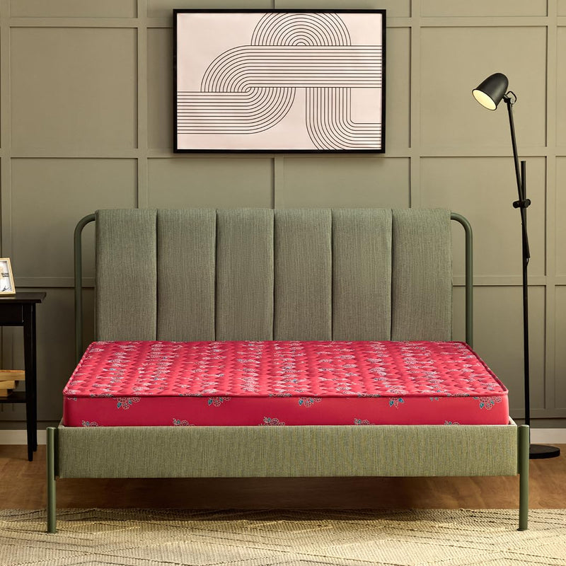 Kurl-On Mattress | Teensy | Orthopedic 4-Inch Single Size Bed Mattress (72x36x4 Inches, Medium Firm Support), Bonded Foam, Orthopedic Mattress.