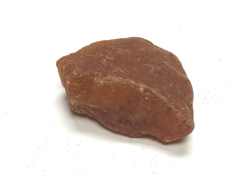 Zentron Crystal Collection Rough Carnelian Stones - Large 1" Pieces in Velvet Bag (1 Pound)