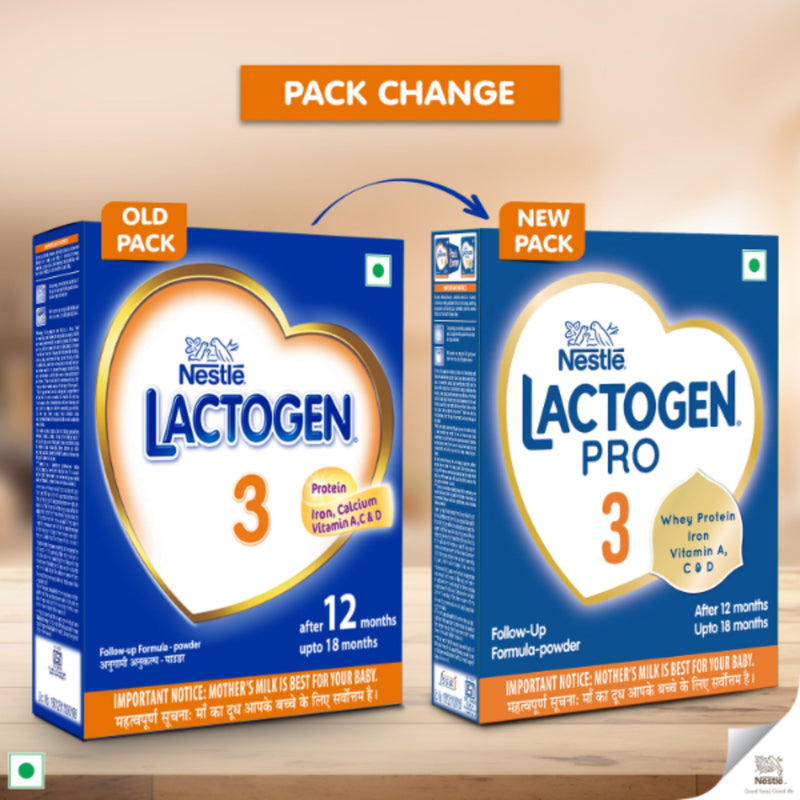 Nestle Lactogen 3 Follow-Up Infant Formula Powder, After 12 months, 400g Pack