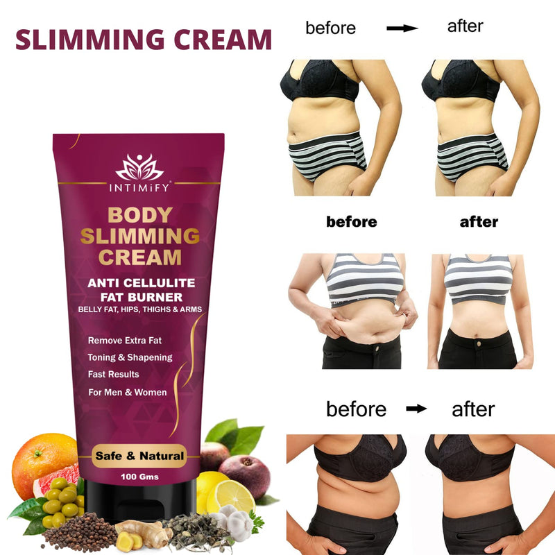 INTIMIFY Fat Loss Cream For Women, Fat Burner For Men, Fat Burner For Men Belly Fat, Fat Loss Oil, Slimming Oil For Weight Loss, Motapa Kam Karne Ki Dawai, Weight Loss Products For Men, Weight Loss Products For Women 100 gms (Pack of 1) (100 g)