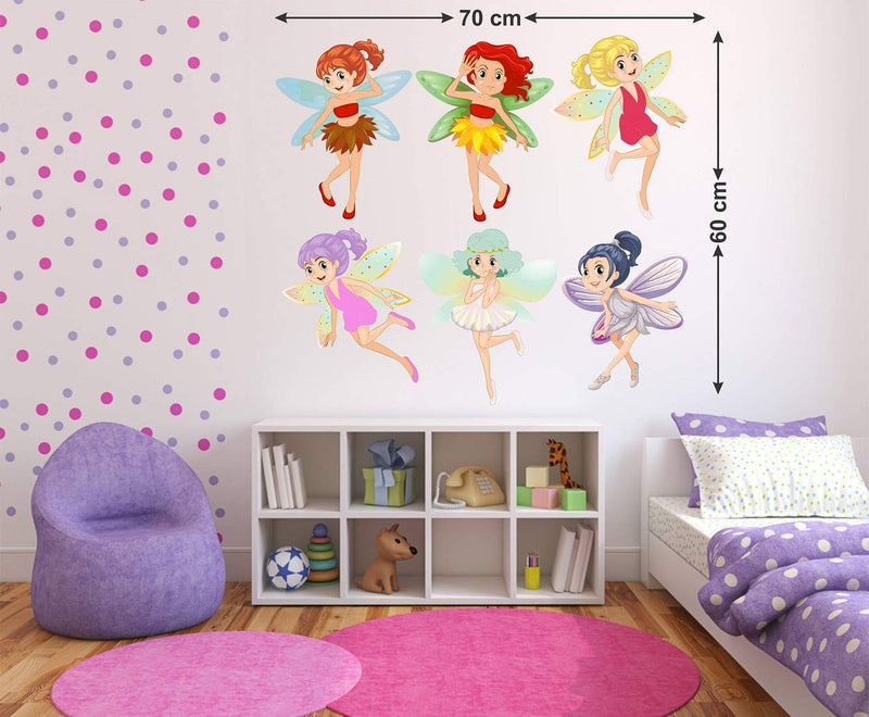 Tuffuk Angles Large Vinyl Wallstickers for Home Decorations (70 cm x 60 cm)5TZ099