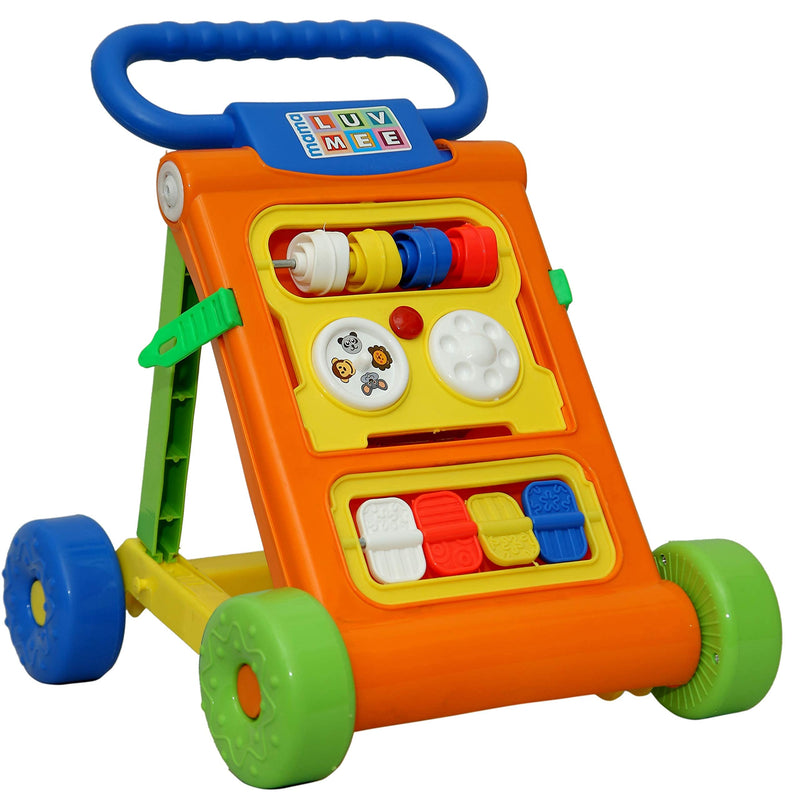 Goyal's Infant Luv Mee Musical Activity Walker - Orange