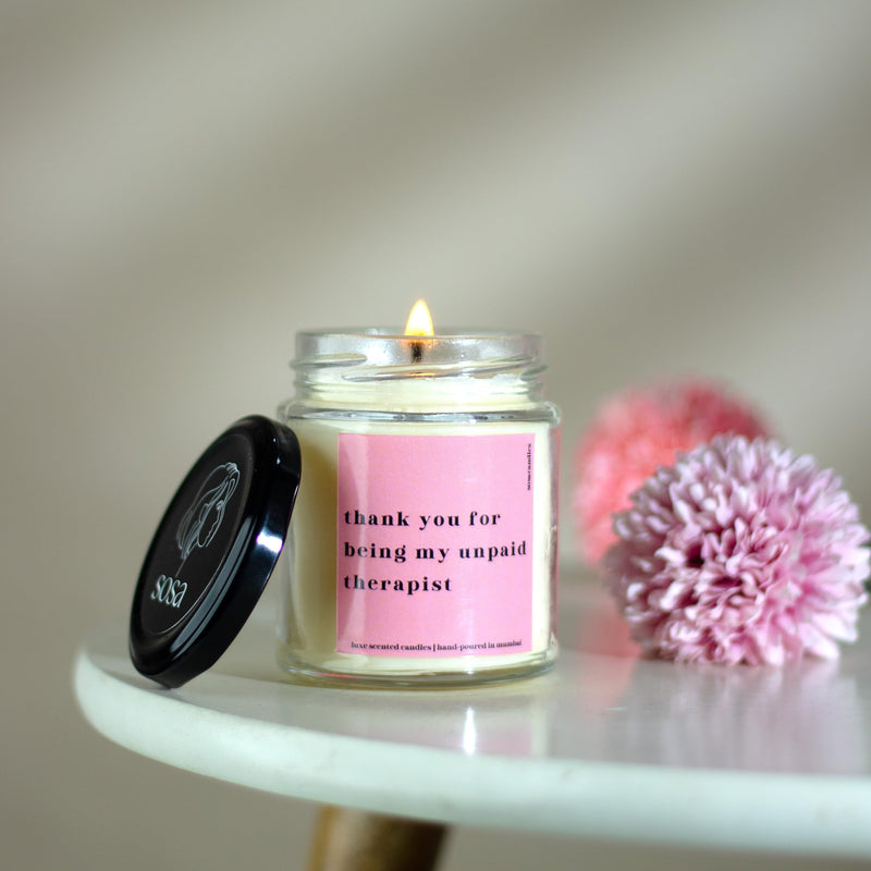 Birthday Gifts for Best Friends Therapist Gifts Thank You Gifts for Women Nurse Teacher Bestie Lavender Scented Candles Gifts Valentines Day Gifts Home Friendship Gifts for Mom Her Sister