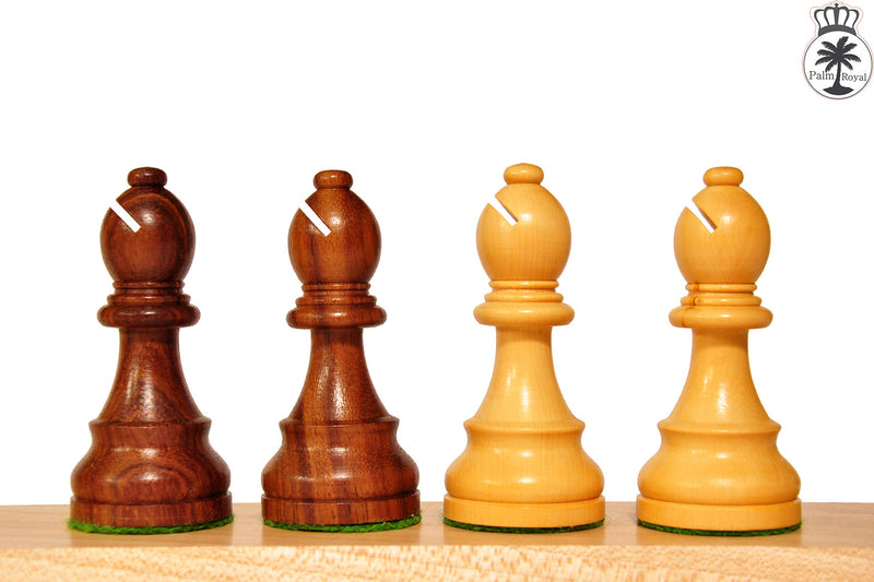 Palm Royal Handicrafts 3.75 inch Wooden Chess Pieces Set Made of Acacia Wood and Box Wood King Size 3.75 inch