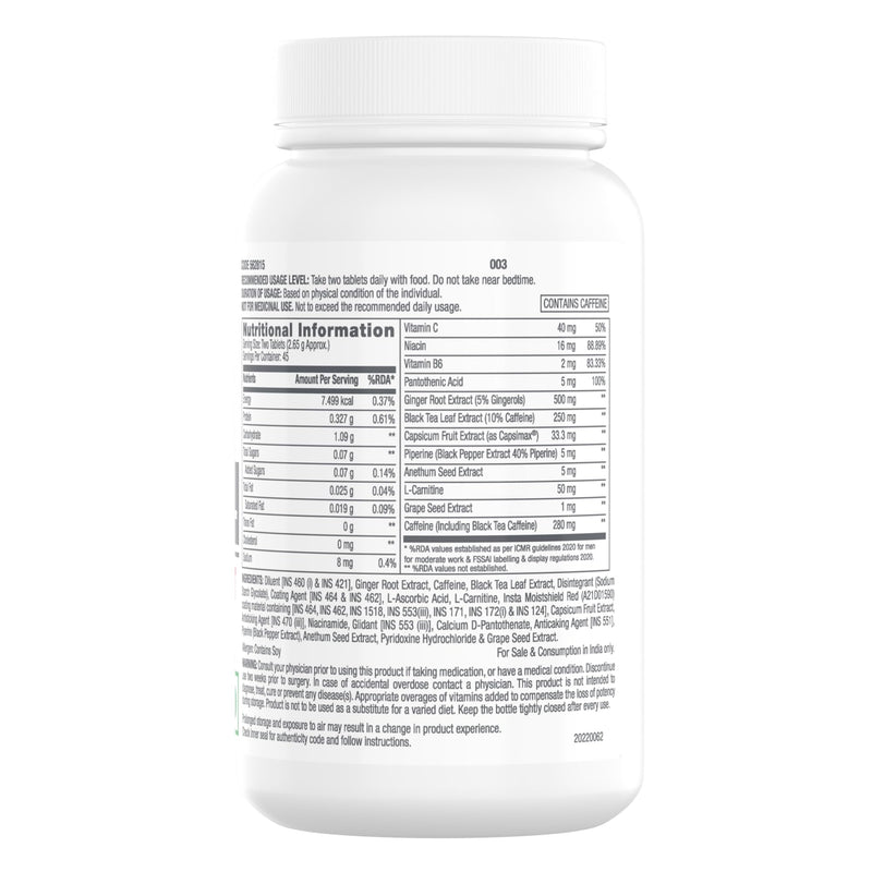 GNC Pro Performance Thermo Burst Hardcore Fat Burner | 90 Tablets | Burns More Calories | Boosts Energy & Focus | Increases Metabolism | Healthy Weight Control | Formulated in USA