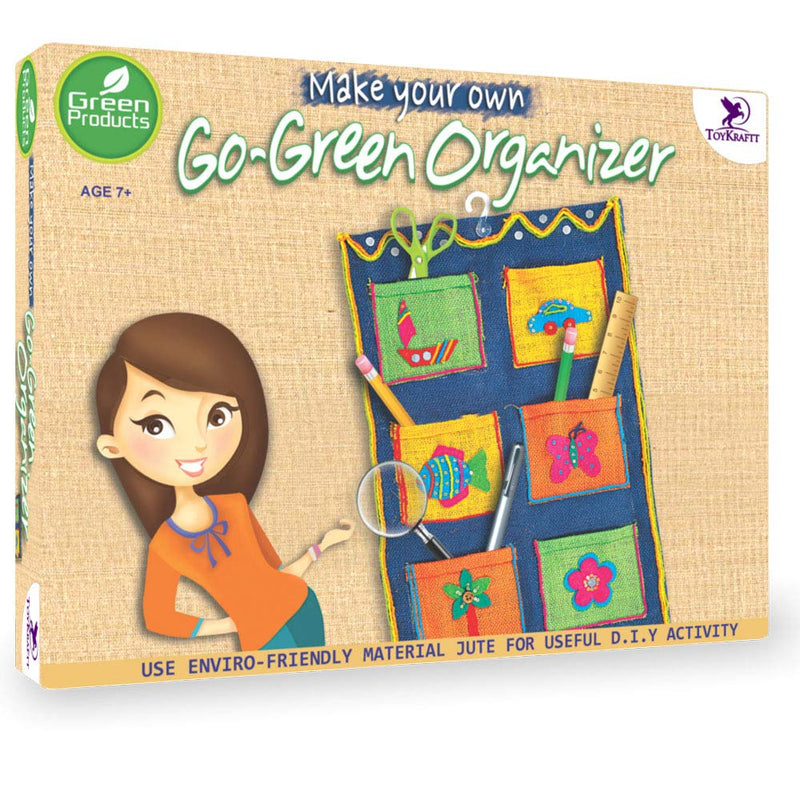 Toykraft Creative Make your own Organiser Craft Activity for kids age 7 years above