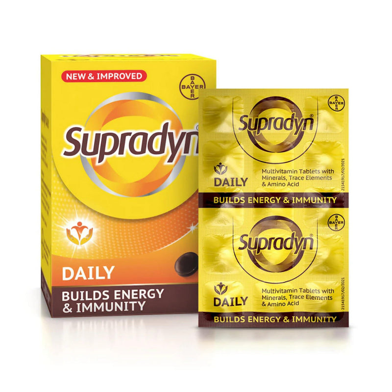 Supradyn Daily Multivitamin - Strip of 15 Tablets