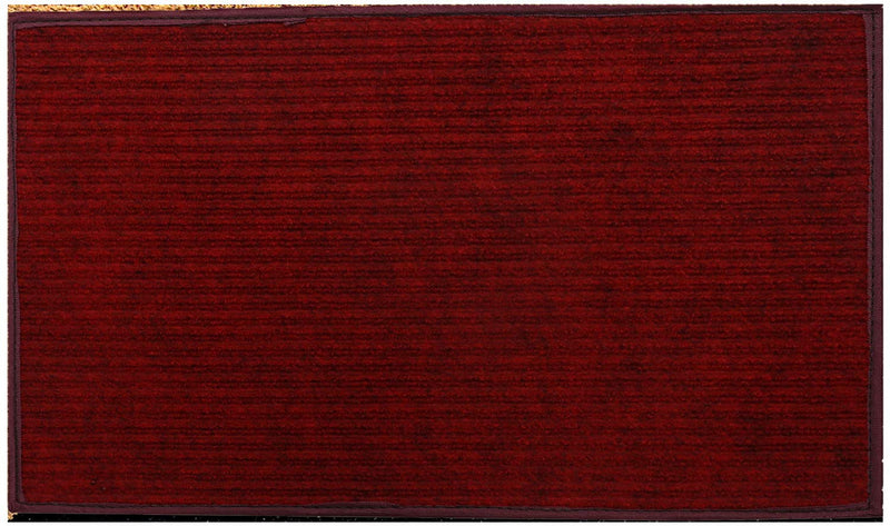 Kuber Industries Rectangular Door Mat|Circle Print Design & Soft Microfiber|Anti Slip & Water Absorbant|Size 56 X 37 Cm, Pack Of 3 (Red, Maroon & Green)