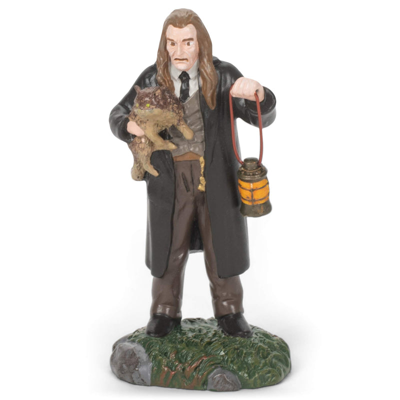 Department 56 Harry Potter Village Filch and Mrs. Norris Figurine, 3.19 in H