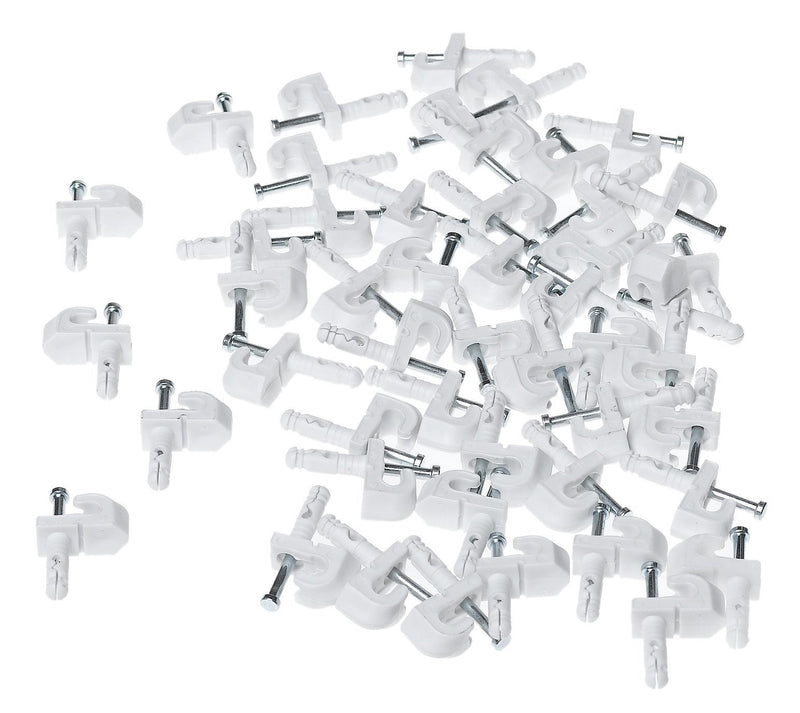 ClosetMaid 1770 Drywall Wall Clips, White, 1-Pack (48 Pieces)