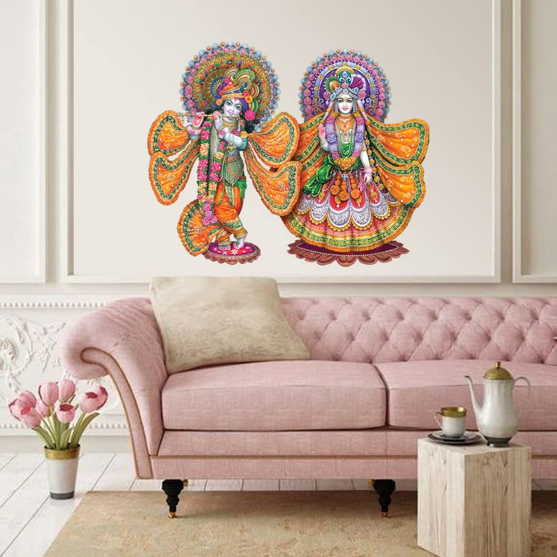 ZEN TREK Beautiful Radha Krishna Wall Striker 904