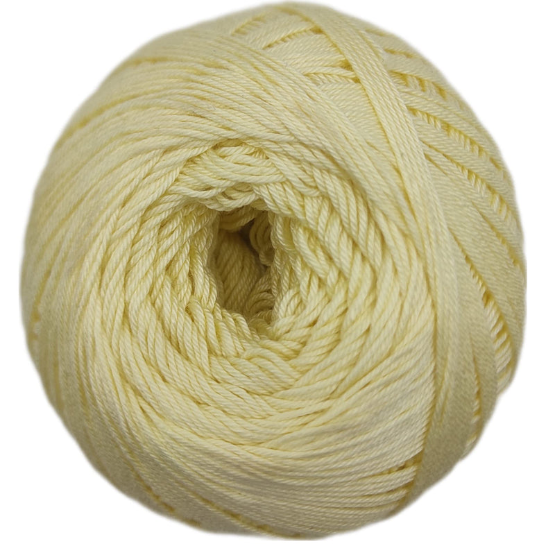 Crochet Now | Dezire Cotton Premium |100% Soft Cotton Yarn 4 Ply (100 Grams Balls) Goes with 3.00 mm Hook for Crochet/Knitting (Icing Cream)