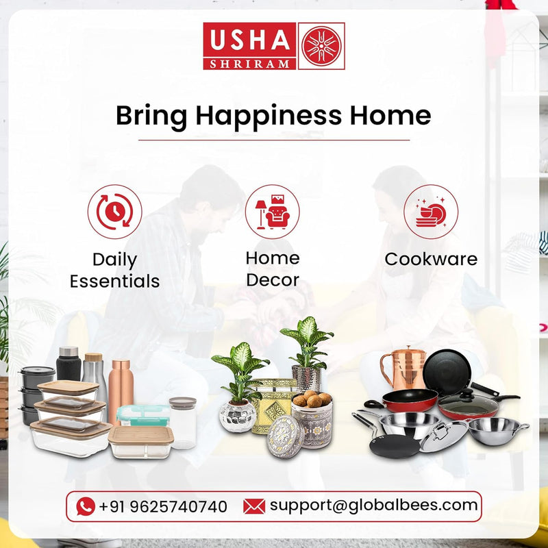 USHA SHRIRAM Scented Wax Wardrobe Freshener | 2pcs (45g) | Lasts Up to 6 Months | Air Freshener Sachets for Drawer, Closet, Cars, Room | Citrus