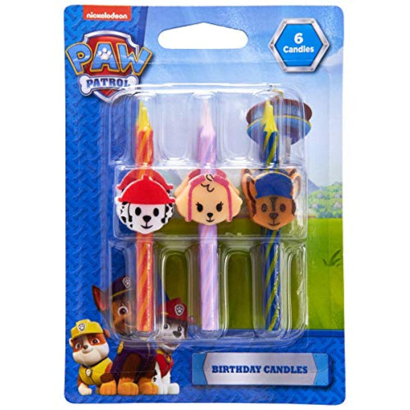 DecoPac Paw Patrol Birthday Cake Candles Party Decoration