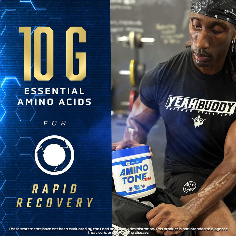 Brand Next Move Signature Series Amino-Tone EAAs Amino Acids Powder with BCAAs, Hydration Essential Amino Acids Post Workout Muscle Recovery, Cherry Limeade, 30 Servings