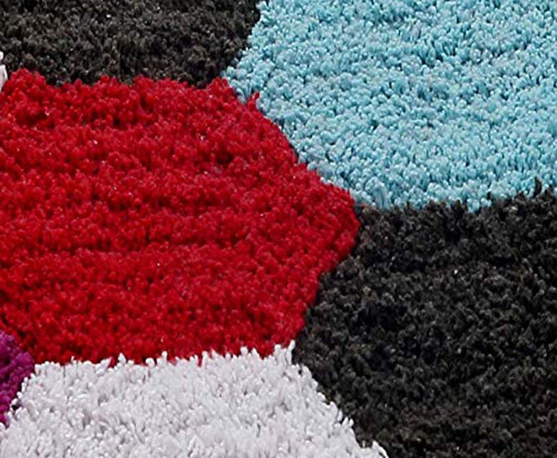 AAZEEM Durable Door Mat for Home | Cotton Door mat for Bedroom | Door mat for Kitchen | Multicolor | Standard Size mat