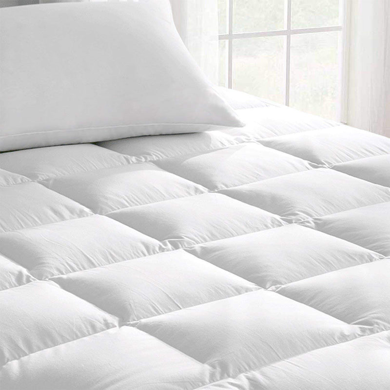 Microfiber Mattress Padding/Topper White (36" X 72" / 3 X 6 Feet)