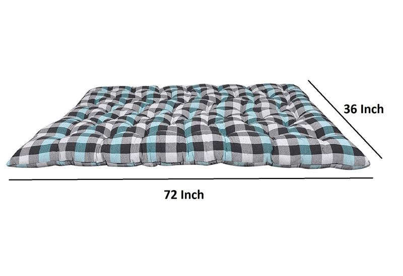 PumPum Eco Soft Single Size Light Weight Foldable Cotton Mattress (72x36 Inch)