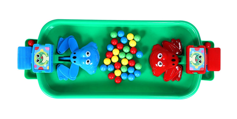 Toyzone Frog Eat Beans Game-2 Players-61014 | Eat The Beans | Hungry Frog Game for Kids | Multiplayer Games | Game for 2 Players | Board Game