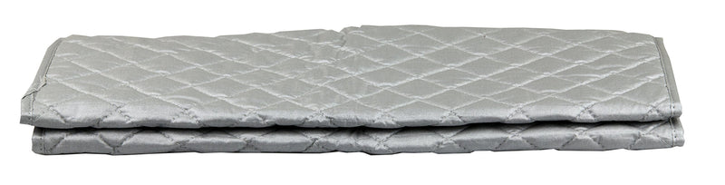 Sunbeam Heat Resistant Quilted Magnetic Ironing Mat Pad, Silver