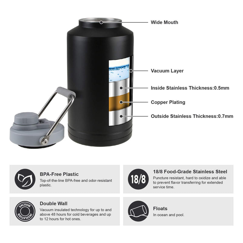 1 GALLON JUG BLACK