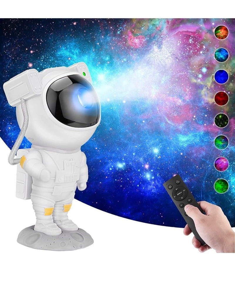 Astronaut Star Projector, Galaxy Projector with Timer and Remote， Control360°Adjustable Design，Bedroom LED Night Light，Nebula Lamp for Gaming Room，Home Theater，Great Gift for Children and Adults