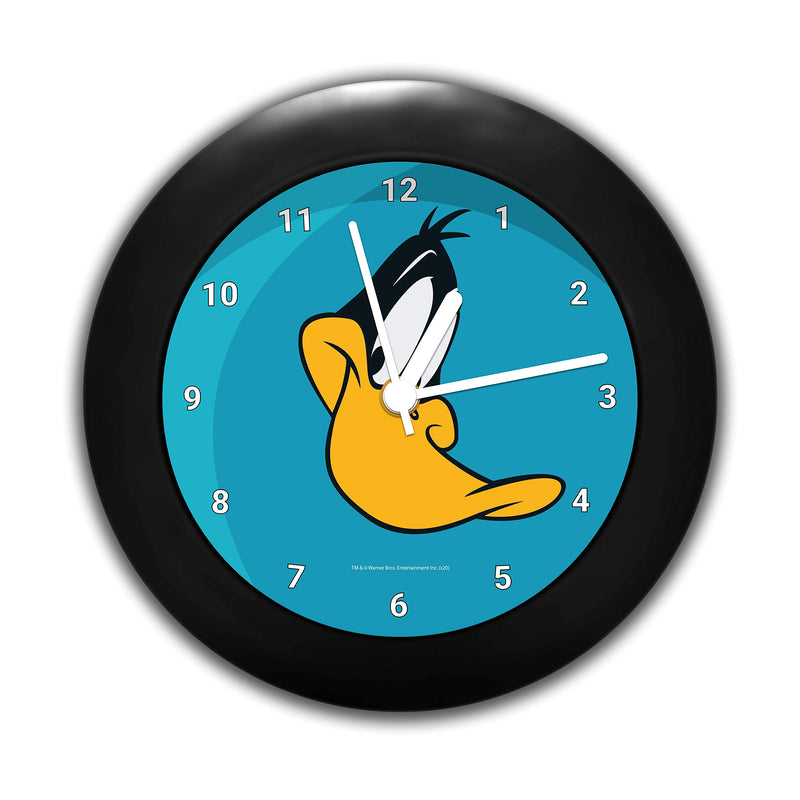 MCSID RAZZ- Looney Tunes -Daffy Duck Table Clock Desk Clock |Table Clock for Office, Birthday Gift Officially Licensed by Turner Entertainment Co, USA(India)