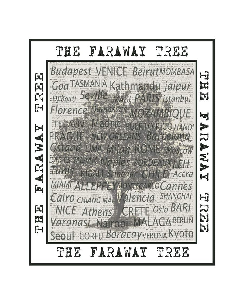 THE FARAWAY TREE Cinnamon Pillar Candle - Medium