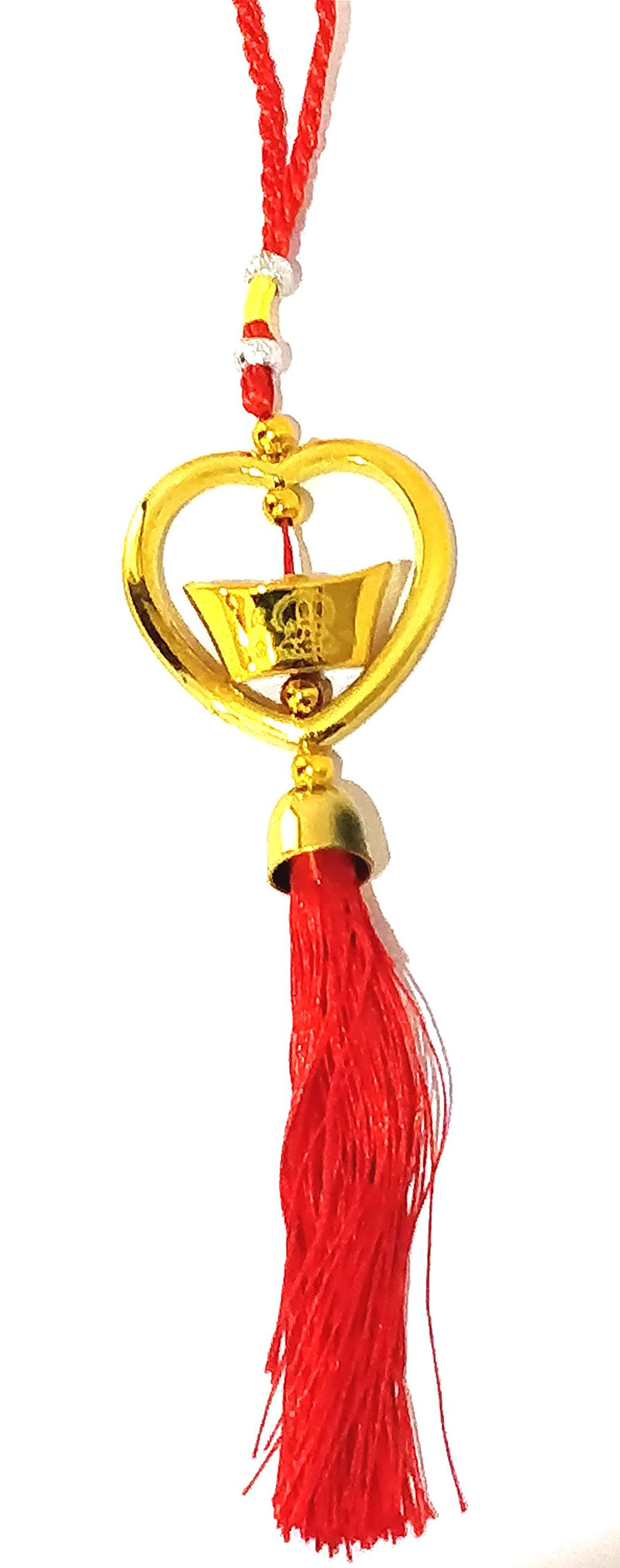 Shivoham® - Good Luck Feng Shui Lucky Charms Pair, Hanging for Car, Home, Office (12 inches)