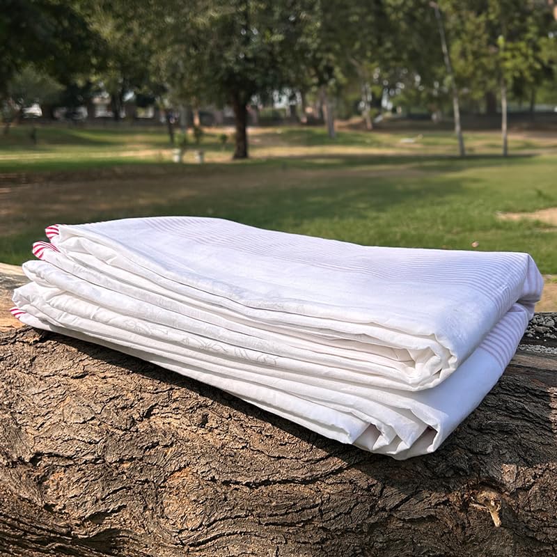 THE JAIPUR WALA Hnadmade Mulmul Cotton Dohar AC Blanket