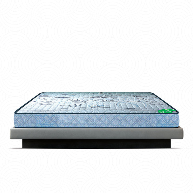 Sleepfresh Luxuria Supersoft Foam 6 Inch Single Size Spring Mattress (75x48x6 Inches)