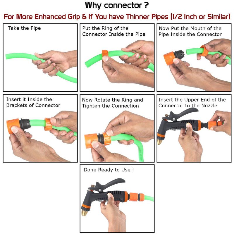 Dolphy High-Performance Water Spray Gun With 3 inch Connector