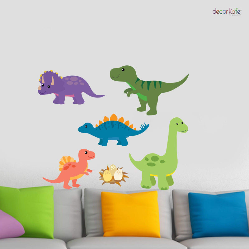 Sticker Hub Cartoon Dinosaur Wall Stickers BS349