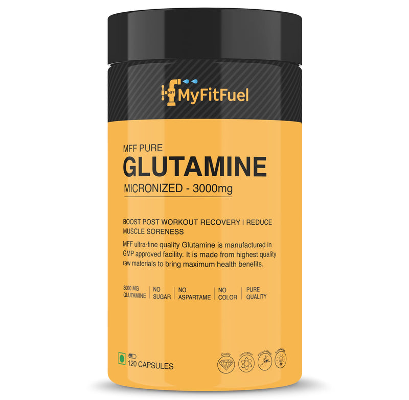 MyFitFuel L-Glutamine (3000 mg) 120 Tablets