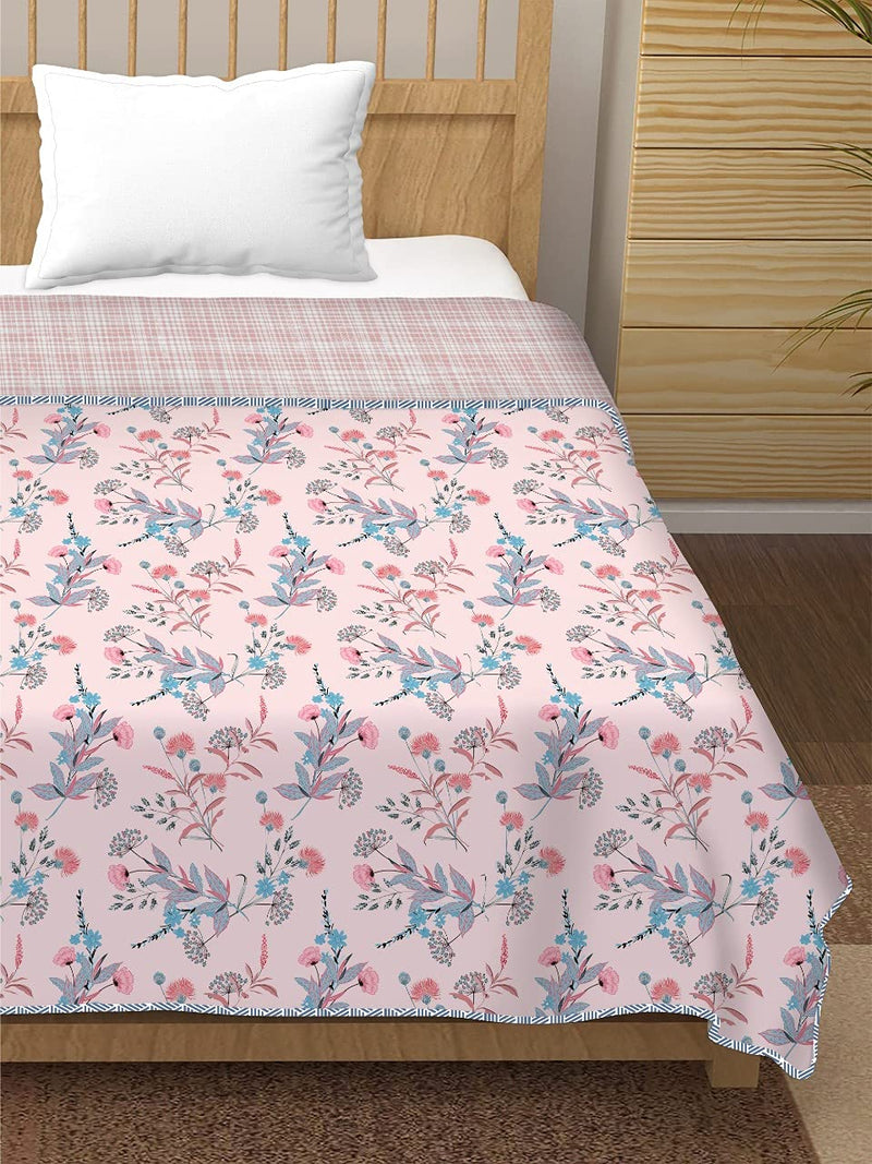 VVJ KITCHEN STORE Pure Cotton Reversible Ac Dohar Double Bed Size Dohar | AC Blanket | Dohar | Quilt | Summer Dohar | Soft Light-Weight Bed Blanket