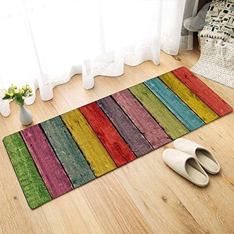 Status 3D Digital Printed Nylon Runner - 22"x55", Multicolour