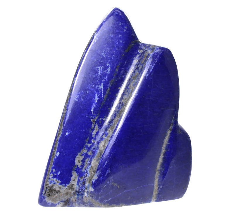 uGems Lapis Lazuli Rock Stone Freeform Specimen Slab (3 inch)