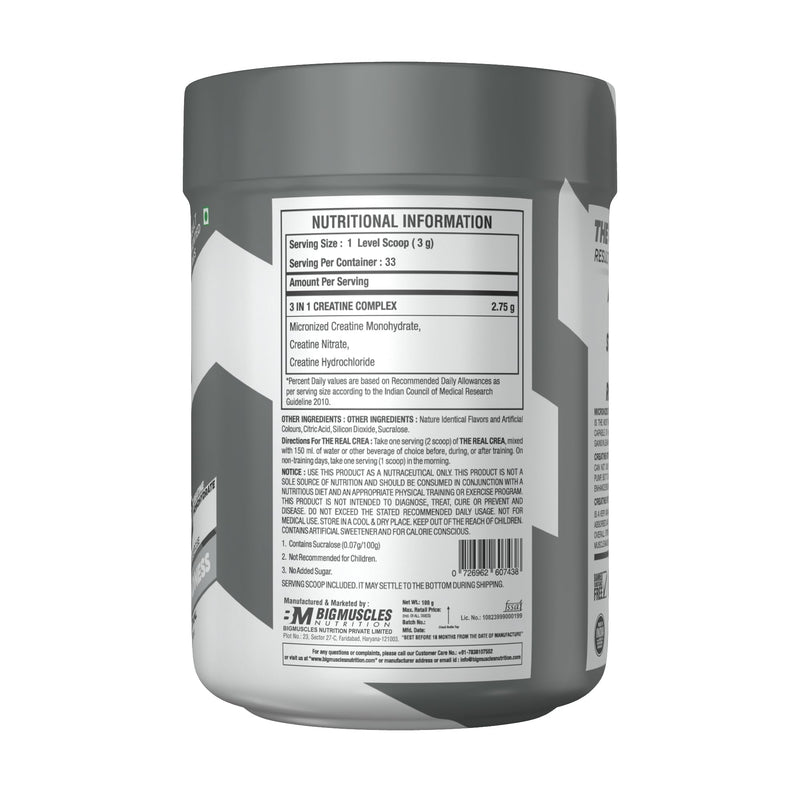 Bigmuscles Nutrition The Real Crea [100g, Tropical Madness]