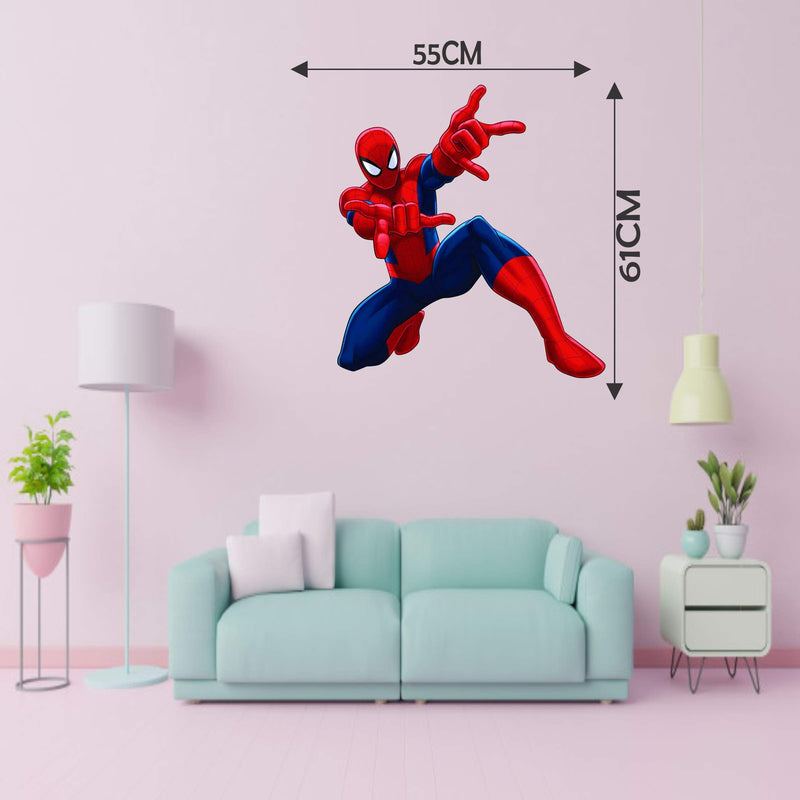 DK Decors Wall Decor Vinyl Spider Man Wall Sticker