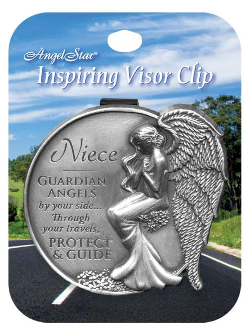 Angelstar 15688 Niece Guardian Angel Visor Clip Accent, 2-1/2-Inch by Angel Star