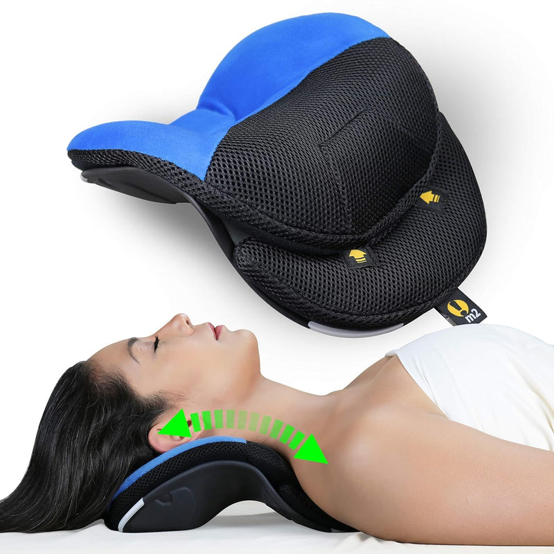 TORIOX Neck Relief M2 Adjustable Inflatable Cervical Spine Support Adjustable Cervical Traction Neck Support Pillow for Sleeping Travel Seat Home and Office