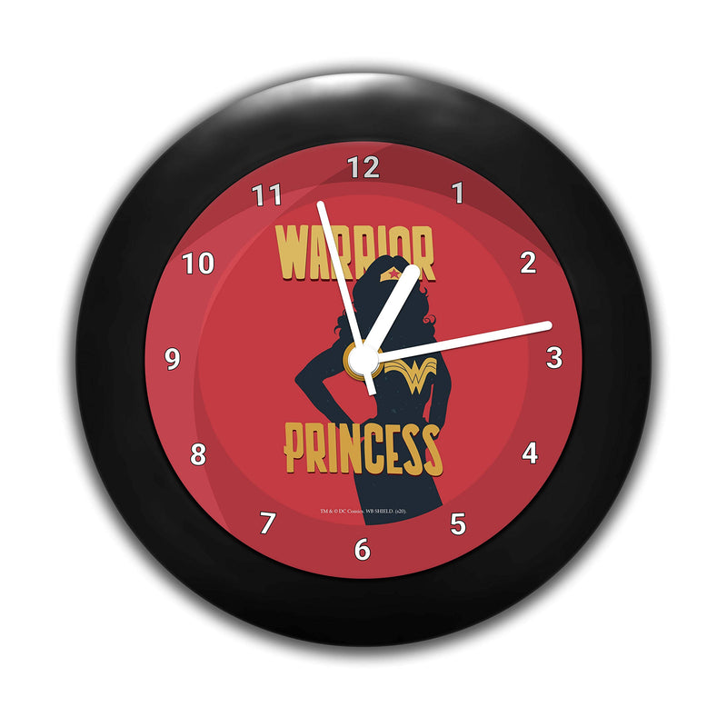 MCSID RAZZ- DC Comics- Warrior Princess 'Table Clock Birthday Gift Official Licensed by Warner Bros, USA (India)