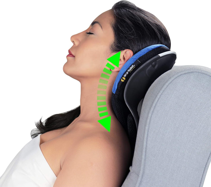 TORIOX Neck Relief M2 Adjustable Inflatable Cervical Spine Support Adjustable Cervical Traction Neck Support Pillow for Sleeping Travel Seat Home and Office