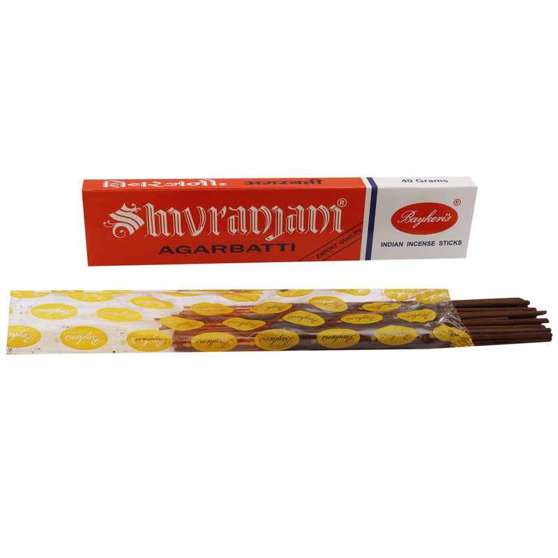 Shivranjani Agarbatti/Incense Sticks (6 Pack of 40 gm Each Natural Agarbatti) and Incense Burning Wooden Stand (Combo)