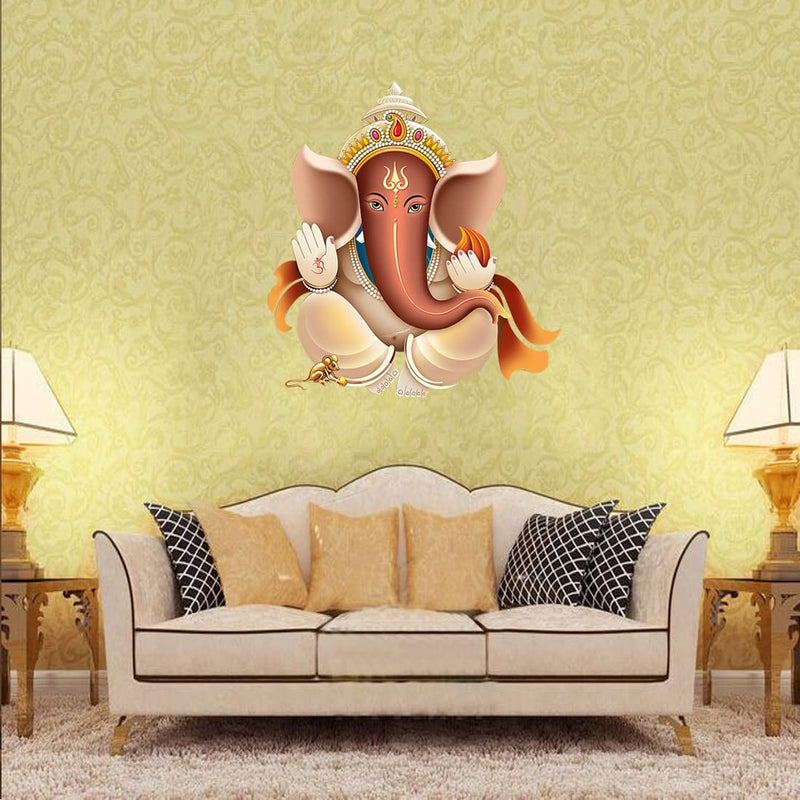 god & god's Large Wall Sticker JUST Peel & Stick Size 50 or 60 cm Pack of 1 (Code GS1770