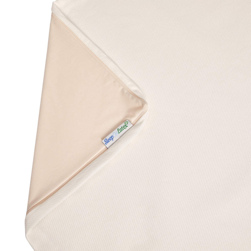 Sleep On Latex Organic Cotton Mattress Topper Cover - 3" Twin