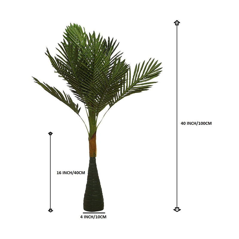 Sofix Artificial Plant Big Palm Tree (Green) - 100 CM