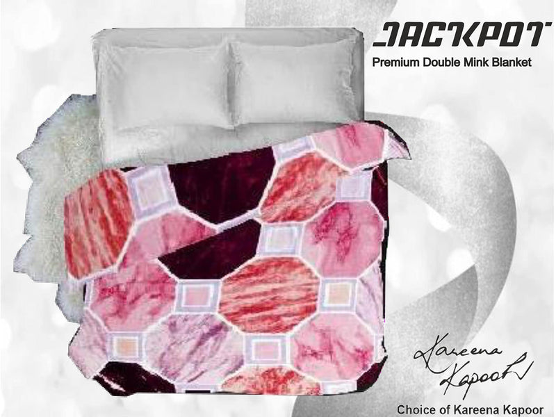 Nivasam Signature Jackpot Plush Luxury Super Soft LightWeight Blanket Vibrant Designs Extra Warm (Design Will Vary) (Double Bed, Polyester, Multicolor)