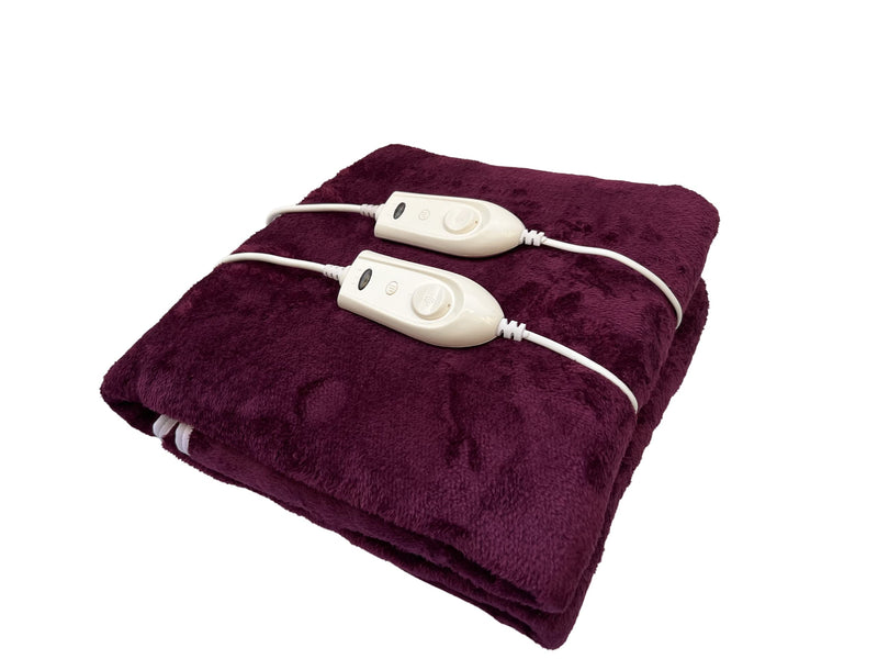 Expressions Super Soft Electric Bed Warmer - Electric Under Blanket - 150cms x 160cms